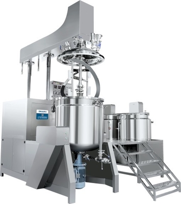 Cosmetic Cream Making Machine Blending Pump With Agitator SS316 Vacuum Homogenizer