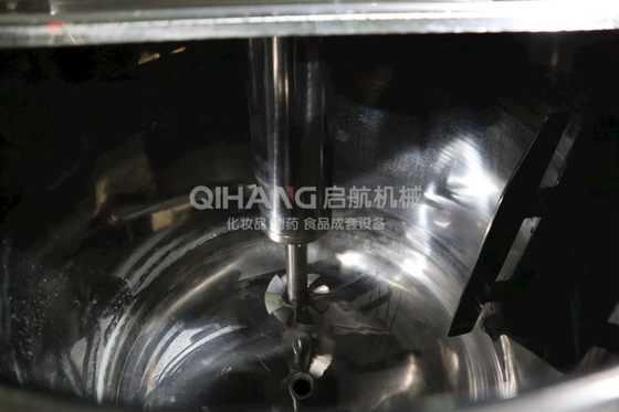 3000r/min Cosmetic Making Machine Shampoo Soap Cream Vacuum Homogenous Emulsifier