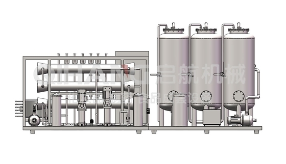 Cosmetic 800GPD Water Treatment Osmosis Filter System Fully automatic